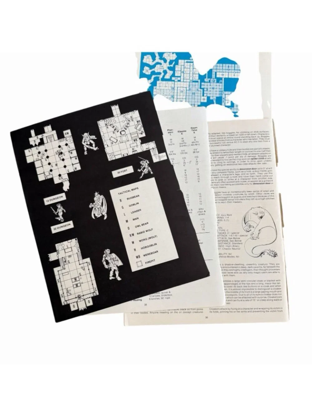 1981 Advanced Dungeons & Dragons Module A2 Secret of Slavers Stockade TSR 9040